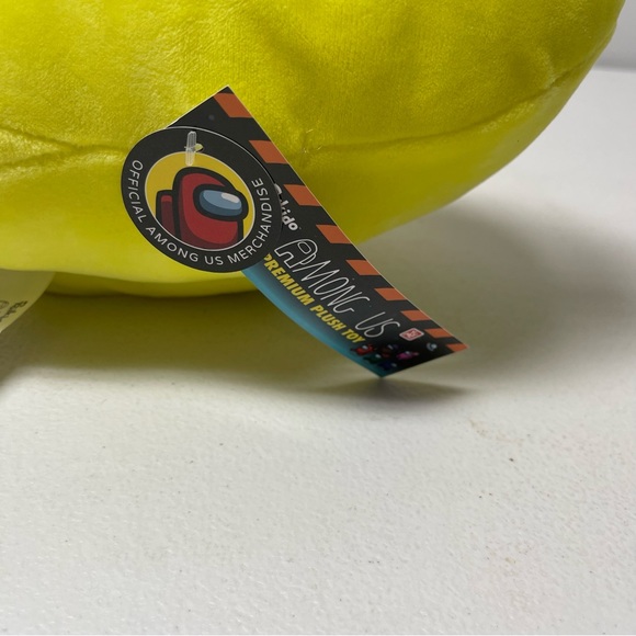 Among Us Yellow Crewmate Plush 12” - Picture 3 of 4